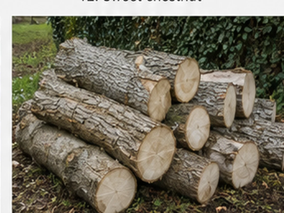 Common Lime logs prepared from UK avenue or estate tree work.